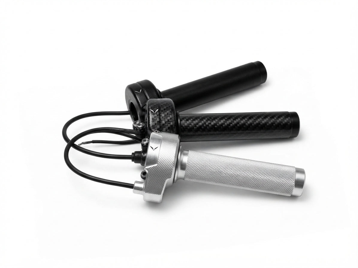 How to Choose the Right E-Bike Throttle: Twist, CNC Silver, or Carbon