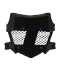 Velterra X Moto Style vented black e-moto front plate with mesh cutouts for Surron and Talaria