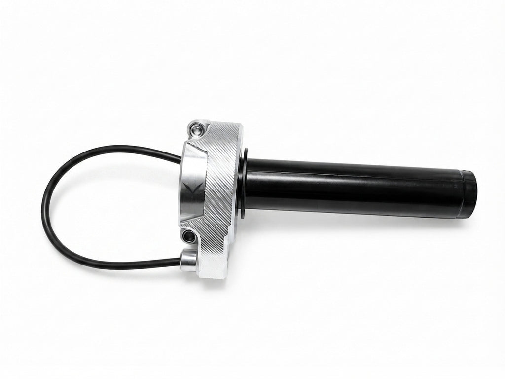 Velterra universal e-bike twist throttle for smooth speed control and power delivery.