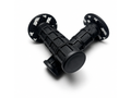 Slip-resistant lock-on handlebar pro taper grips for electric bikes and motorcycles.